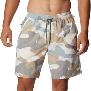 New with Tags Columbia Men's Summerdry Short, Niagara Mod Camo, 4X Big